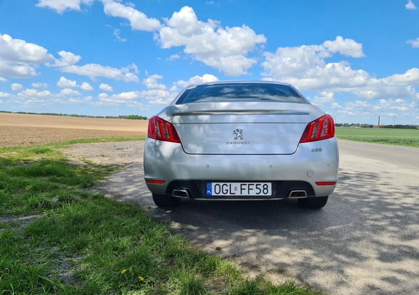 Peugeot 508 cena 46900 przebieg: 119722, rok produkcji 2011 z Kietrz małe 172